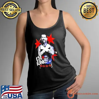 CM Punk Culture Kings x WWE vintage signature shirt
