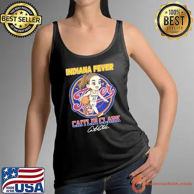 Caitlin Clark Indiana Fever Chibi Signature shirt