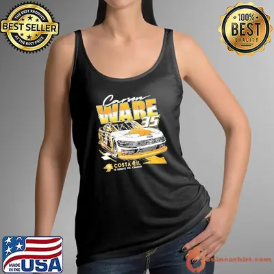 Carson Ware 35 Costa Oil 10 minute oil change shirt