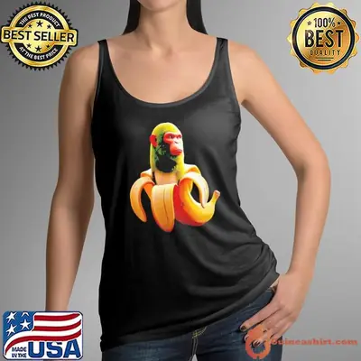 Chimpanzini Bananini Brainrot character meme shirt