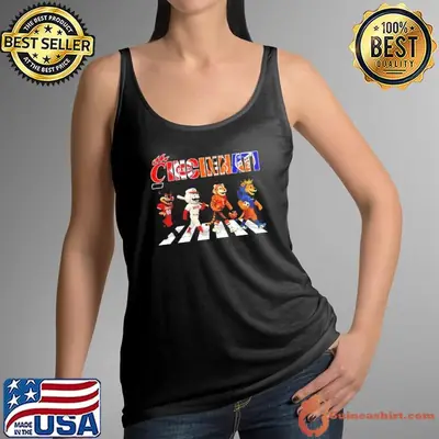 Cincinnati sports team logo mascot Abbey Road shirt