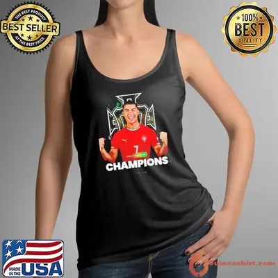Cristiano Ronaldo Portugal are the UEFA Nations League Champions shirt