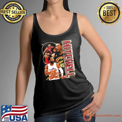 Donovan Mitchell Cleveland Vertical Shirt