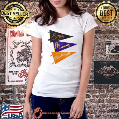 Enjoy Basketball X Los Angeles Lakers Hoop Enthusiast Capsule Collection Shirt