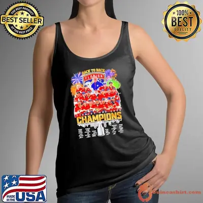 Florida Panthers Back To Back Stanley Cup Champions 2025 signature shirt