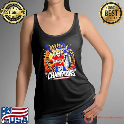 Florida Panthers Stanley Cup Champions mascot shirt