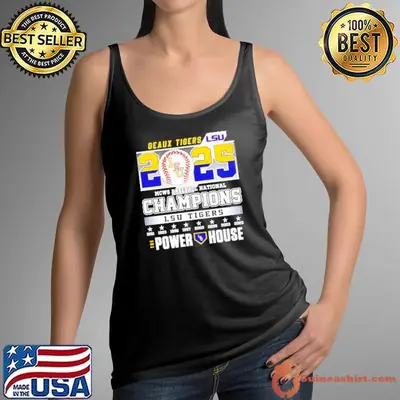 Geaux LSU Tigers 2025 MCWS Baseball National Champions The Power House shirt