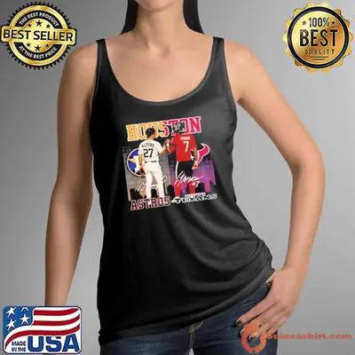 Houston Astros and Houston Texans star power signatures shirt