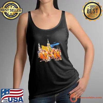 Indiana Pacers 2025 Finals Victory Parade skyline shirt