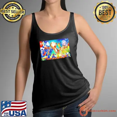 Indiana vs. Thunder Anime 2025 NBA shirt