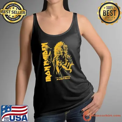 Iron Maiden Run For Your Lives Tour Vienna Shirt