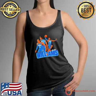 Jalen Williams Oklahoma City Thunder Basketball cartoon shirt