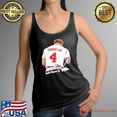 Justin Thomas Jr Arkansas Razorbacks Illustrated shirt
