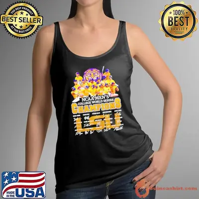 LSU Tigers 2025 NCAA Men’s College World Series Champions Players Signatures shirt