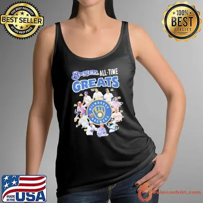 Milwaukee Brewers All-Time Greats Signature Shirt