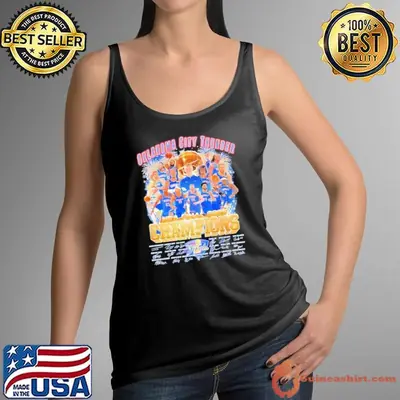 Oklahoma City Thunder NBA Finals 2025 Champions all team signature fireworks shirt