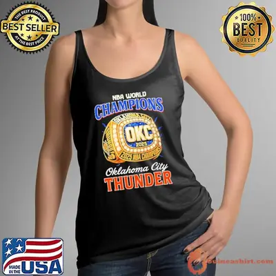 Oklahoma City Thunder Ring 2025 Nba Finals Champions shirt