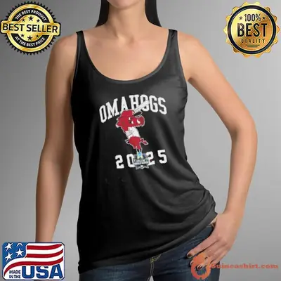 Omahogs Arkansas Razorbacks MLB Baseball 2025 NCAA College World Series shirt