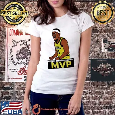 Pascal Siakam Indiana Pacers ECF MVP caricature shirt
