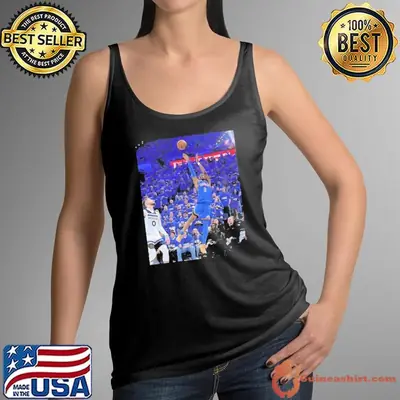 Shai Gilgeous-Alexander Oklahoma City Thunder game frames shirt