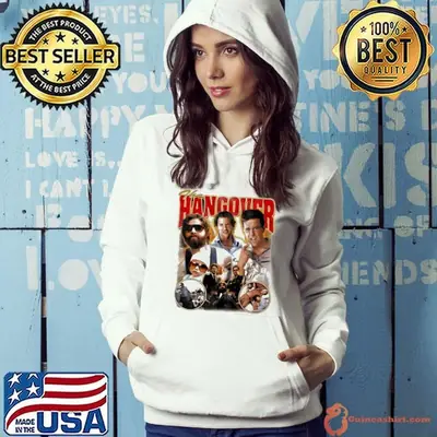 The Hangover movie picture collage vintage shirt