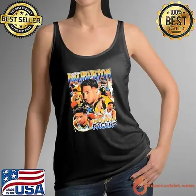 Tyrese Haliburton basketball player Indiana Pacers graphic signature shirt