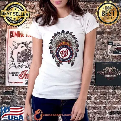 Washington Nationals Native American logo shirt