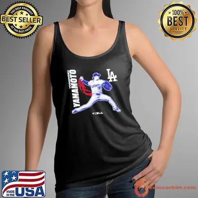 Yoshinobu Yamamoto Los Angeles Dodgers player baseball shirt