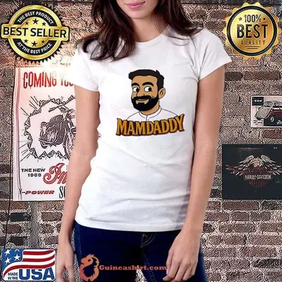 Zohran Mamdani Mamdaddy caricature shirt