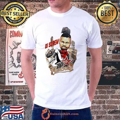 DJ Screw Houston Astros city skyline shirt