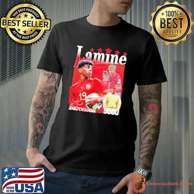 Lamine Yamal Barcelona FC 9000 graphic shirt