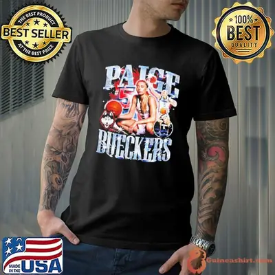 Paige Bueckers Uconn Huskies player collage shirt