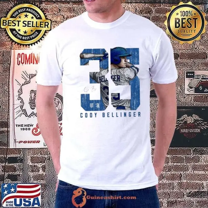 American professional baseball outfielder cody bellinger sketch Unisex