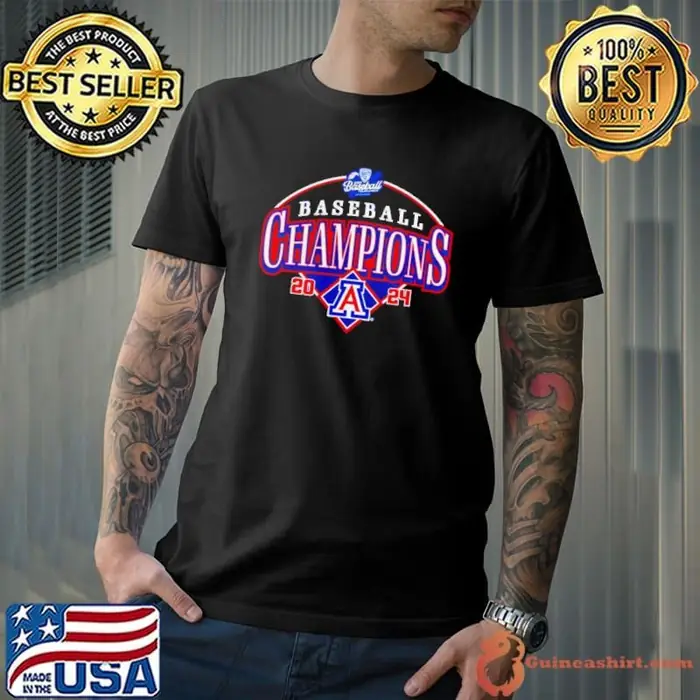 Arizona Wildcats 2024 Pac-12 Baseball Conference Tournament Champions 2024 Unisex