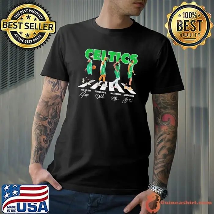 Boston Celtics 2024 NBA Finals Abbey Road Signatures Unisex