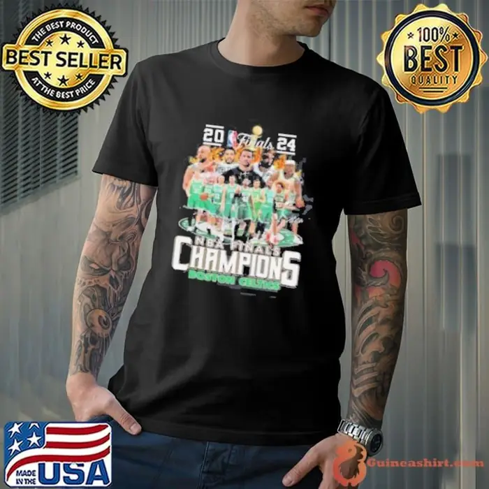Boston celtics finals became nba champions fan signatures 2024 Unisex