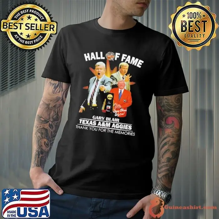 Hall Of Fame Basketball Gary Blair Texas A&M Aggies Unisex