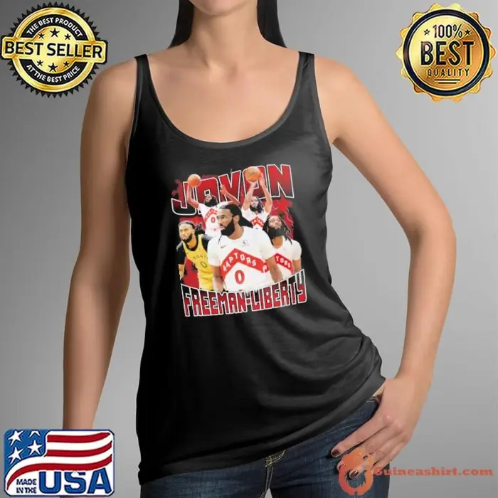 Javon Freeman-Liberty American professional basketball player Toronto Raptors Tank Top