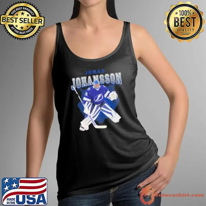 Jonas Johansson Swedish professional ice hockey goaltender currently Tank Top