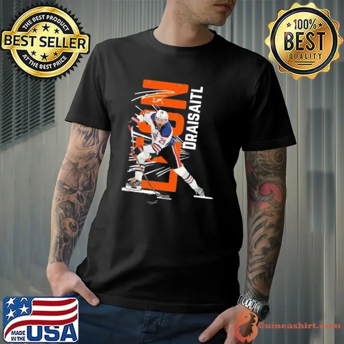 Leon Draisaitl #29 Cartoon ice hockey Edmonton Unisex