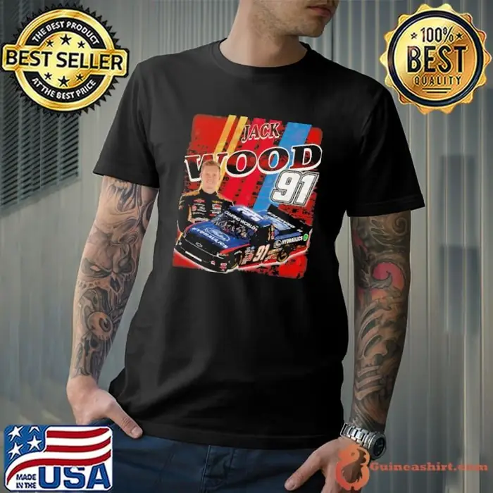 Nice JACK WOOD 91 American professional stock car racing driver Unisex