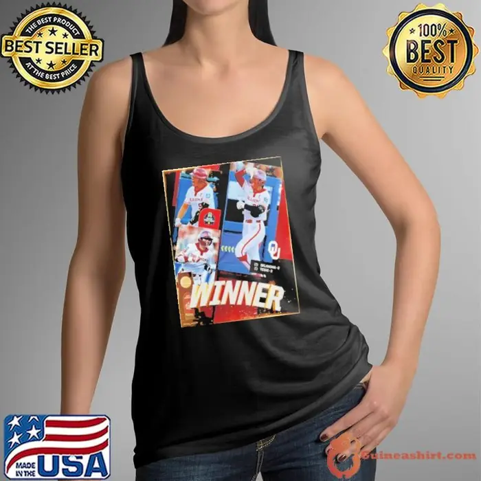 Okalahoma Blasts Win Texas In The First Game Of The Championship Finals 2024 NCAA Softball Tank Top