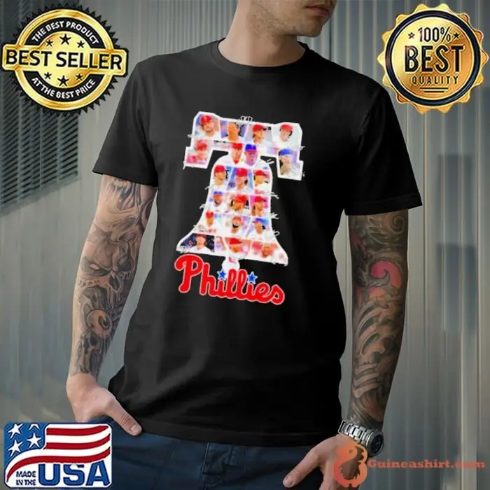 Philadelphia Phillies Team The Bell Signatures Unisex