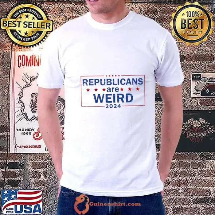 2024 Repulicans are weird red stars election Unisex