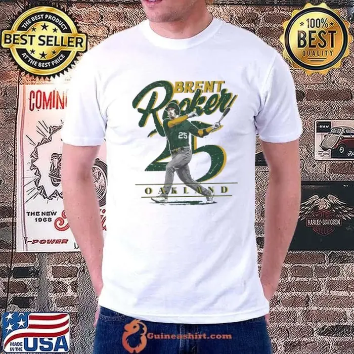 Brent Rooker Oakland American professional baseball outfielder designated hitter Unisex
