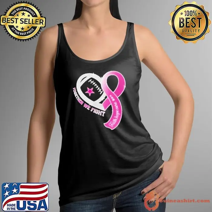 Dallas Cowboys Football Team Together We Fight Cancer Tank Top