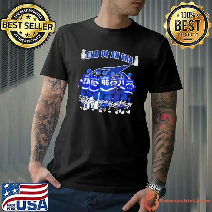 End Of An Era NHL Tampa Bay Lightning Ice Hockey Team Signatures Unisex