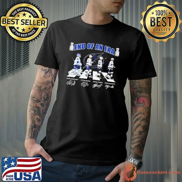 End Of An Era Tampa Bay Lightning Go On The Road Signatures Unisex