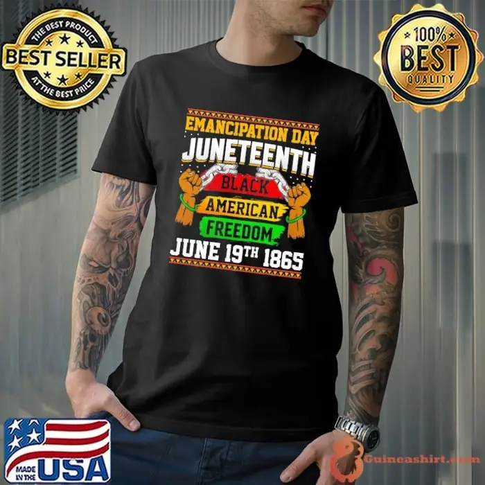 Juneteenth 2024 Celebrate Black Freedom 1865 History Month Unisex
