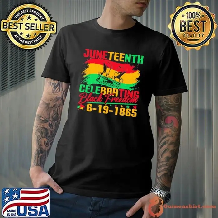 Juneteenth 2024 Celebrate Black Freedom History Month 1865 Unisex
